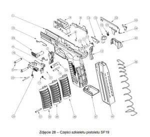 Część nr 4 - Blok ryglowy / Locking block - HS SF19