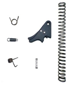 Trigger kit for the Echelon; Hybrid Trigger Shoe; Black Safety; Powder River Precision