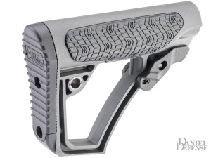 Stopka kolby - płaska - czarna; Daniel Defense