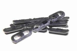 Osłona termiczna, antypoślizgowa łoża M-LOK typu „squid grips” / Squid Grips M-LOK 7-Pack; BLK; TROY Industries