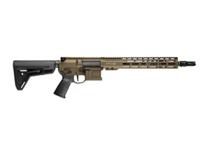 Karabinek semi - auto Blackout Dynamics DTL - X; lufa 13.9"; KeyMo; wypalony brąz.