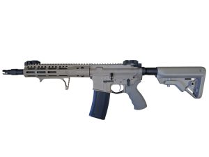Karabinek semi - auto Troy Patrol Rifle (TPR); cal. 5,56x45mm/.223Rem; lufa 11.5", TROY Rail: 9.6" Gen2 SOCC M-LOK; FDE; TROY Industries; USA.