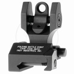 Regulowana i składana szczerbinka przeziernikowa – okrągły / Rear Folding BattleSight – Round; BLK; TROY Industries