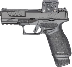 Pistolet HS-ECHELON 4.0FC COA; Kal. 9x19mm; Czarna muszka i szczerbinka + kolimator Aimpoint COA Red Dot; BLK; HS Produkt; Chorwacja