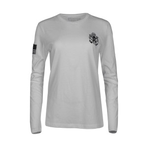 DNO WOMENS VINTG SA DEER LS T WHT M; Springfield Armory